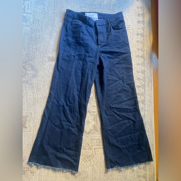 Frank & Eileen Galway Gaucho Jean Pants in Dark Rinse - Picture 6 of 10